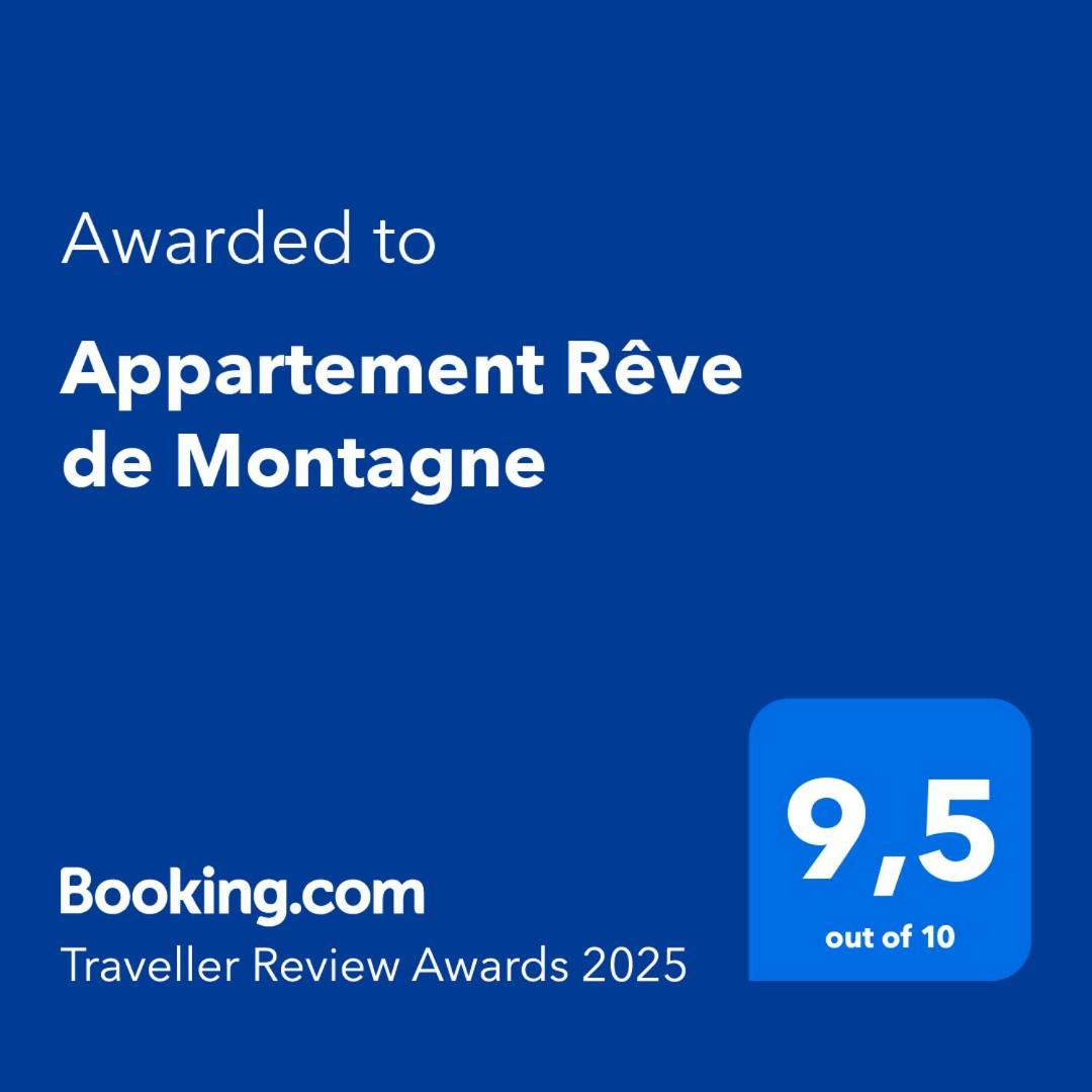 Appartement Reve De Montagne ซาโมอ็องส์ ภายนอก รูปภาพ
